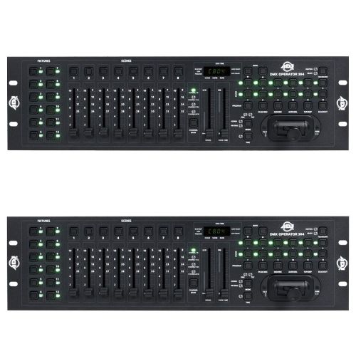  ADJ Products American DJ DMX and MIDI Operator 384 Channel Light Controller (2 Pack)