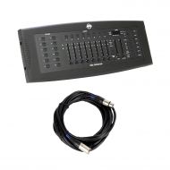 ADJ Products American DJ DMX Operator Controller + Chauvet DJ 25 Foot 3 Pin DMX Cable