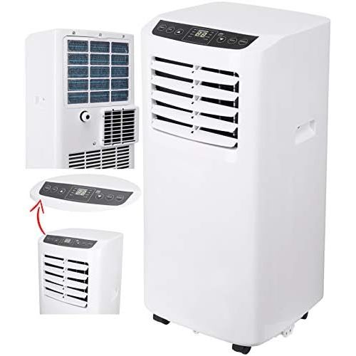  [아마존베스트]ADLER 3-in-1 Mobile Air Conditioning, 7,000 BTU, 2,050 Watt Air Cooler, Air Conditioning Unit, Air Conditioning Fan with Remote Control, Air Purifier, 2 Speed Levels