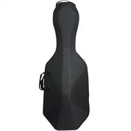 ADM 4/4 Size Lightweight Cello Hard Case with Wheels - Full Size - Black