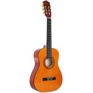 ADM Classical Guitar 12 Size 34 inch Nylon String Student Starter Classical Guitar for Beginner Toddler, Sunset
