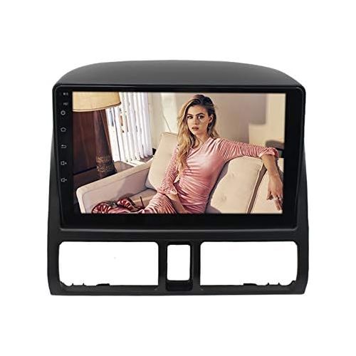  ADMLZQQ Android 10 GPS Navigation Radio TV, 9 Inch Full Touch Screen Screen Car Radio for Honda CRV 2002 2006 with Google Play/Online Card/Video Output/Reversing Camera