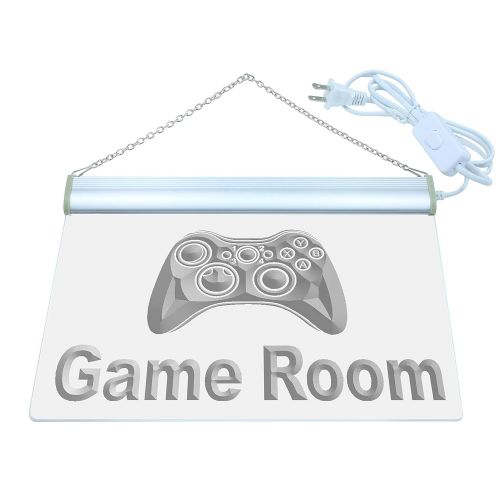  ADVPRO Game Room Console Man Cave Gift Bar Beer LED Neon Sign Blue 16 x 12 st4s43-j984-b