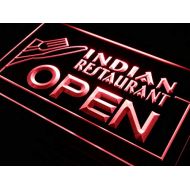 ADVPRO Indian Restaurant Open Food Cafe LED Neon Sign Red 24 x 16 st4s64-i643-r