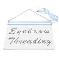 ADVPRO Eyebrow Threading Beauty Salon LED Neon Sign Multi-Color 16 x 12 Inches st4s43-j117-c