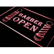 ADVPRO Barber Poles Display Hair Cut LED Neon Sign Purple 24 x 16 Inches st4s64-i044-p