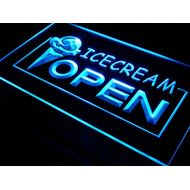ADVPRO Open Ice-Cream Icecream Ice Cream Ads LED Neon Sign Yellow 24 x 16 Inches st4s64-i015-y