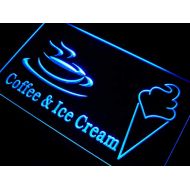 ADVPRO Coffee Ice Cream Cafe Shop Gift LED Neon Sign White 16 x 12 Inches st4s43-j711-w