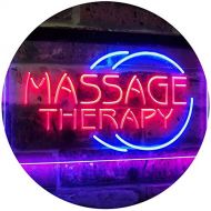 ADVPRO Massage Therapy Business Display Dual Color LED Neon Sign Green & Yellow 12 x 8.5 st6s32-i0315-gy