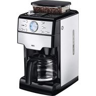 AEG KAM 400 Kaffeemaschine (Integriertes Mahlwerk, 9 Mahlgradeinstellungen, programmierbarer Timer, Kaffeepulver oder Kaffeebohnen, Aroma-Funktion, 1,25 l, Sicherheitsabschaltung,