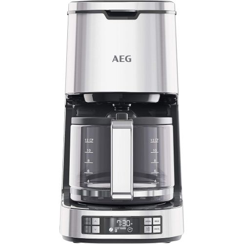  AEG KF 7800 Kaffeemaschine (Programmierbarer Timer, LCD-Display, Warmhaltefunktion, Geschmack/Aroma wahlbar, Permanentfilter, Sicherheitsabschaltung, Selbstreinigungsfunktion, gebue
