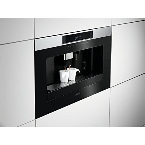  AEG kkk884500m eingebaut vollautomatisch Maschine Espresso 1.8L schwarz, Edelstahl(eingebaut, Maschine Espresso Kaffeemaschine, schwarz, Edelstahl, 1,8l, Kaffeebohnen, gemahle