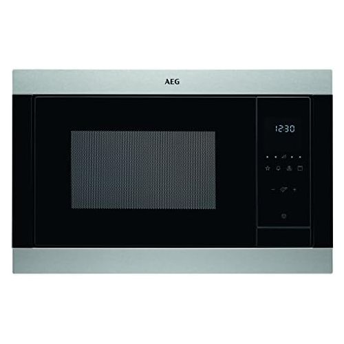  AEG MSB2547D-M 60cm Einbau-Mikrowelle / Touch-Bedienung / Grillfunktion / Display mit Uhr