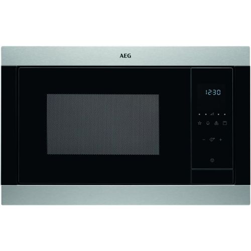  AEG MSB2547D-M 60cm Einbau-Mikrowelle / Touch-Bedienung / Grillfunktion / Display mit Uhr