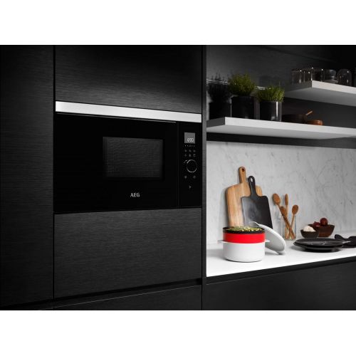  [아마존베스트]AEG Built-in Microwave, Stainless steel with anti-fingerprint