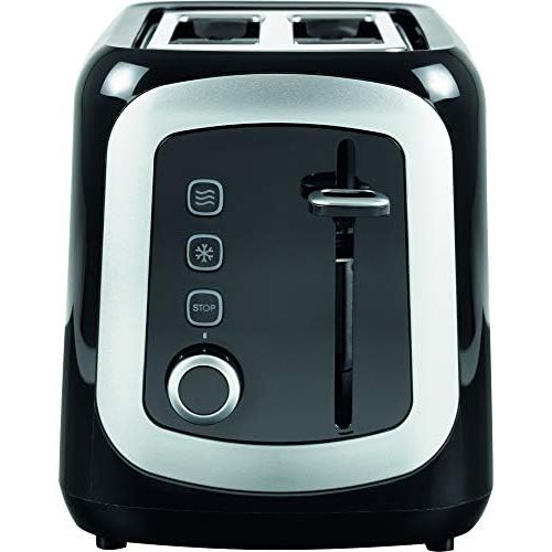  [아마존베스트]AEG AT3300 Perfect Morning Double Slot Toaster (integrated bread roll attachment, dust cover, 7-level browning setting, roll-back function, stop, defrost and warm-up button, sensor