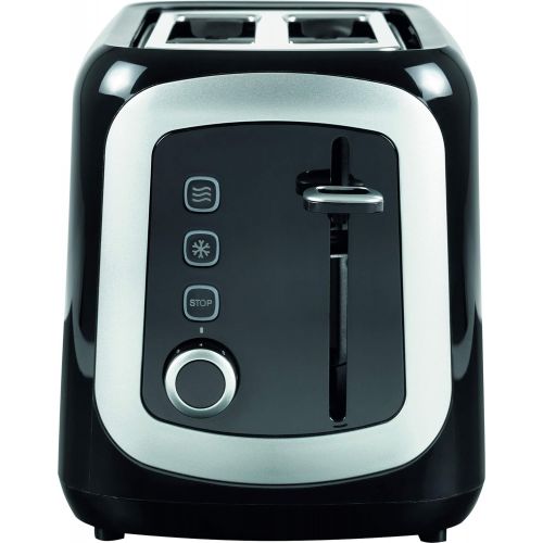  [아마존베스트]AEG AT3300 Perfect Morning Double Slot Toaster (integrated bread roll attachment, dust cover, 7-level browning setting, roll-back function, stop, defrost and warm-up button, sensor