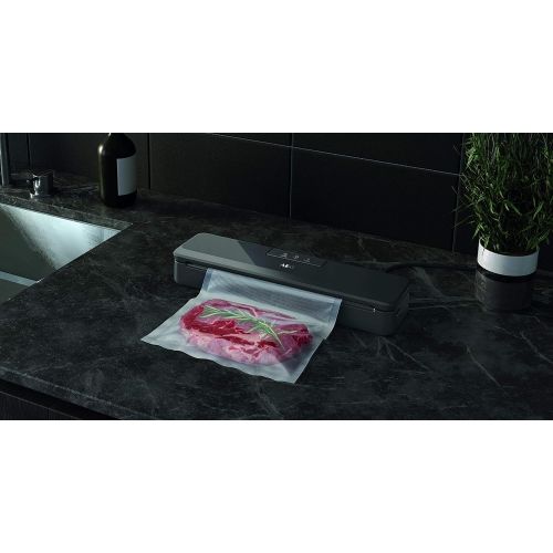  [아마존베스트]AEG Vacuum Sealer (Fast and Strong Sealing of Food Pulse Function, No Air Bubbles, Vacuum Sealing Device, Black