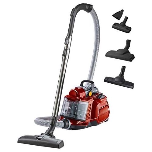  [아마존베스트]AEG LX7-2-CR-A Floor Vacuum Cleaner 750W, Chilli Red