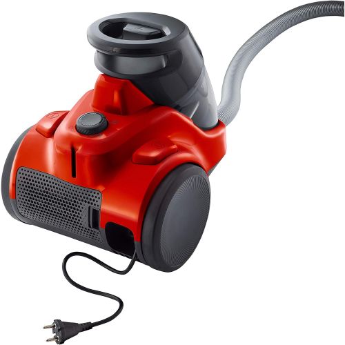  [아마존베스트]AEG LX5-2-4T Vacuum Cleaner without Bag (1.8 L Dust Container, Including Additional Nozzles, Ergonomic Design, Large Wheels, 4-Stage Dust Separation), red