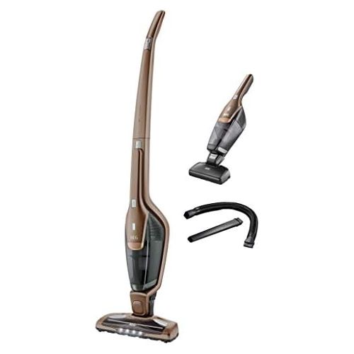  [아마존베스트]AEG Ergorapido CX7-2-B360 2in1 Cordless Vacuum Cleaner Bagless with Pet Hair Nozzle & Accessory Kit up to 45 Minutes Runtime, Free-standing, 180° swivel, brush cleaning function, L
