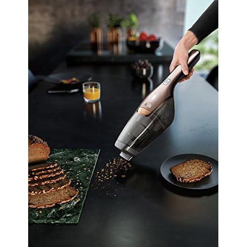  [아마존베스트]AEG Ergorapido CX7-2-B360 2in1 Cordless Vacuum Cleaner Bagless with Pet Hair Nozzle & Accessory Kit up to 45 Minutes Runtime, Free-standing, 180° swivel, brush cleaning function, L