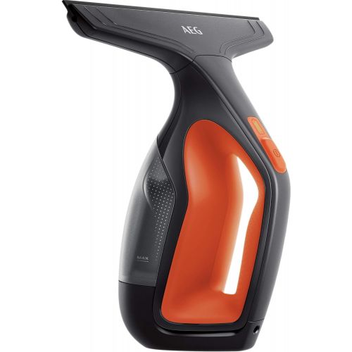  [아마존베스트]AEG WX7-60CE1 Window Vacuum Cleaner (Includes Accessories + Natural Rubber Lips Spray Bottle, Only 60 dB (A), Wide Suction Nozzle, 1 LED Indicator, 110 ml Water Tank, 60 min Runtim
