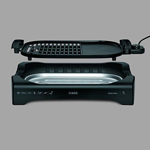  AEG TG340 Electric Portable Table Grill and Hot Plate, 2200 W