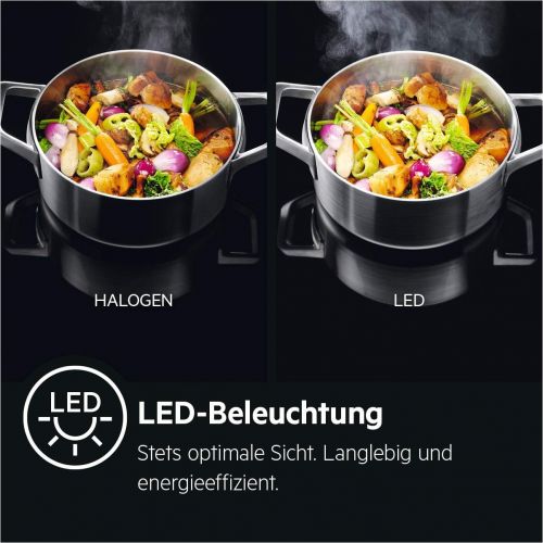  [아마존베스트]AEG Cooker Hood / 60 cm subtle Undermount Hood with LED Lighting / Cooker Hood with 3 Power Levels / 99.4 kWh per Year