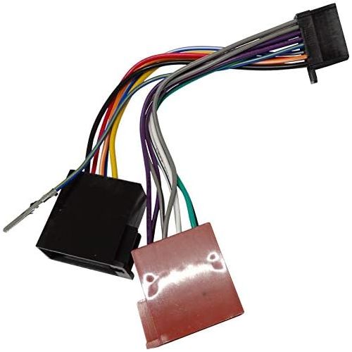  [아마존베스트]-Service-Informationen Aerzetix Adaptor Wiring Harness ISO Connector for Car Radio Compatible with JVC KD-X141 X341BT X342BT Kenwood KMM-103AY 103GY 103RY 123Y BT203 C41216