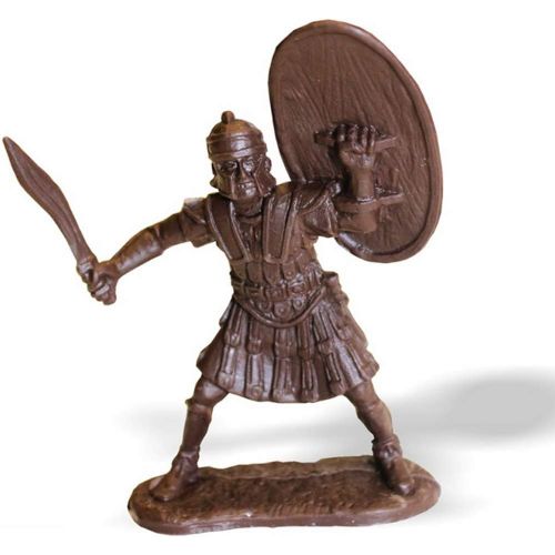  AEVVV Roman Soldiers Toy Figures Military Toy Soldiers Set of 6 Collectibles Action Figures 2.4