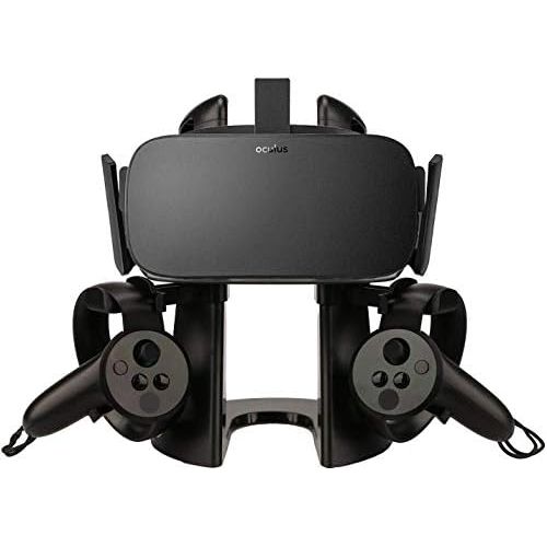  [아마존베스트]AFAITH AFATIH VR Stand,Headset Display Stand for Oculus Rift or Rift S Headset. VR Holder for Most VR Glasses-HTC Vive,Playstation VR and More