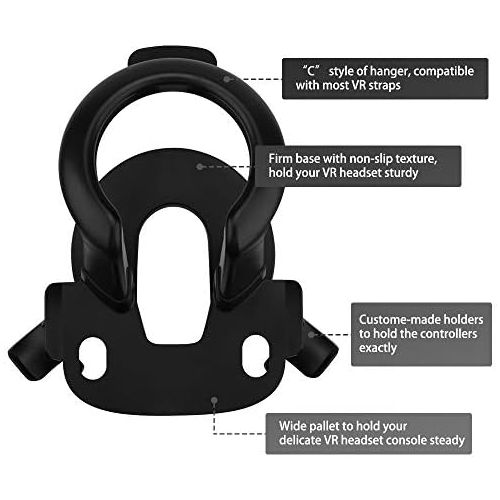  [아마존베스트]AFAITH AFATIH VR Stand,Headset Display Stand for Oculus Rift or Rift S Headset. VR Holder for Most VR Glasses-HTC Vive,Playstation VR and More