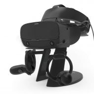 AFAITH VR Stand, VR Headset Display Stand with Game Controller Holder for Oculus Rift S/Oculus Quest/Rift Headset and Other VR Headset