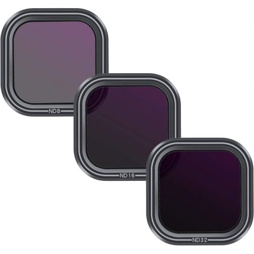  AFAITH ND Filter for GoPro Hero 8 Black, 3 Pack ND Lens Protector Kit Set (ND8 ND16 ND32) Neutral Density Filter for GoPro Hero 8 Black