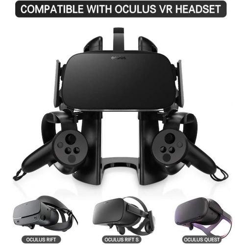  AFAITH VR Stand, Universal VR Display Mount and Headset Holder For Oculus Go 64GB32GB256GB, HTC Vive, Samsung Gear VR, SONY PlayStation PS VR