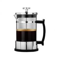 AFANGMQ Convenience Stainless Steel Glass Teapot Cafetiere French Coffee Tea Percolator Filter Press Plunger 350ml Manual Coffee Espresso Maker Pot with Heat Resistant Handle