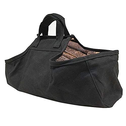  AFANGMQ Firewood Bag Log Carrier Bag Portable Oxford Cloth Fireplace Wood Stove Accessories Best for Carrying Wood at Home Or Camping Indoor Firewood Rack