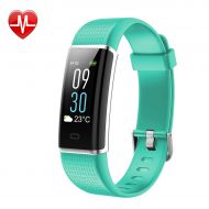 AFITNESS Fitness Tracker Activity Smart Bracelet Wristband with Pedometer Heart Rate Monitor Step Calorie Distance Tracker IP67 Waterproof Call SMS SNS Remind for Men Women Kids Compatible