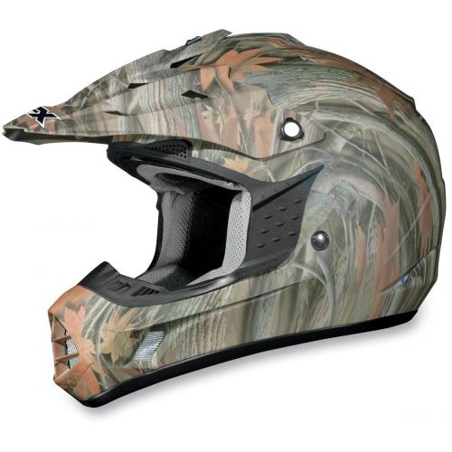  AFX FX-17 Unisex-Adult Off-Road-Helmet-Style Helmet (Camo Multi, X-Large)