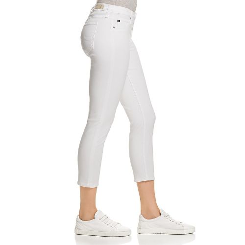 AG Prima Crop Jeans in White