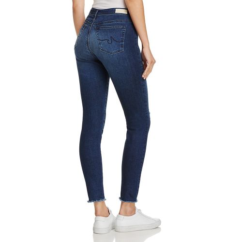  AG Ankle Denim Leggings in Indigo Shore