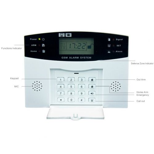  AG-Security Ag-security High efficiency security system 99+8 zone Automatic alarm GSM SMS Home Burglar Security Wireless Gsm Alarm System Detector Sensor Kit Remote Control