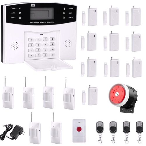  AG-Security Ag-security High efficiency security system 99+8 zone Automatic alarm GSM SMS Home Burglar Security Wireless Gsm Alarm System Detector Sensor Kit Remote Control