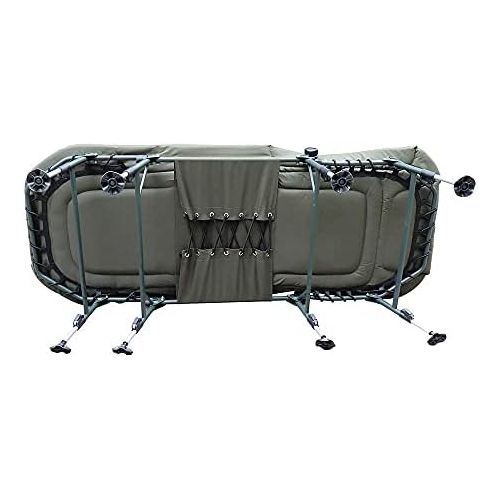  [아마존베스트]AGEM Fishing Lounger, Carp Lounger, 8 Legs XXL Camping Bed, Carp Garden Lounger, 200 kg Carp Bedchair Lounger, Camping Bed