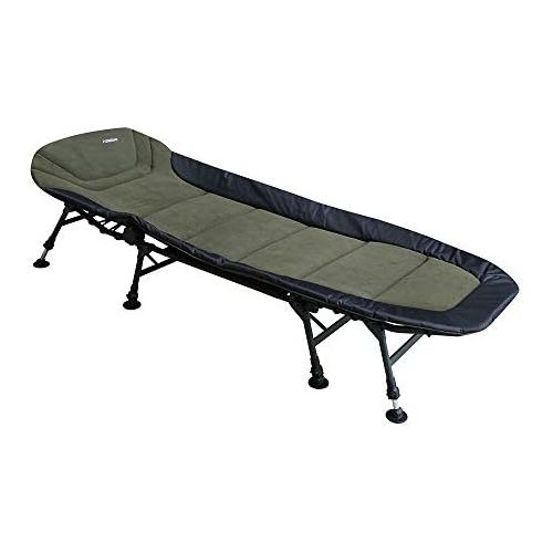  [아마존베스트]AGEM Carp Lounger 8 Leg Fishing Lounger Camping Bed Folding Bed Chair Fishing Lounger Camping Lounger 200 cm