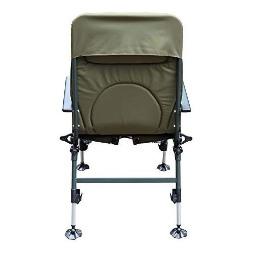  [아마존베스트]AGEM Folding Camping Chair Recliner Carp Lounger Fishing Chair Carp Chair Carp Chair