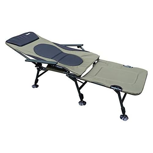  [아마존베스트]AGEM Folding Camping Chair Recliner Carp Lounger Fishing Chair Carp Chair Carp Chair