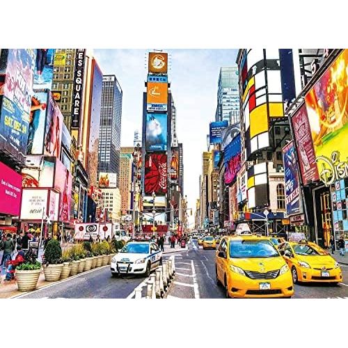  AGKupel Puzzles for Adults 1000 Piece Jigsaw Puzzles for Kids & Adults Time Square 1000 Piece Puzzle Family Educational Interactive Game Creative Gift Home Decor (27.5‘’ x 19.5 ‘’)