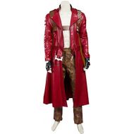 AGLAYOUPIN Adult Red Costume Leather Jacket Outfit Full Set Custom Made